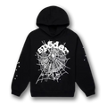 Sp5der OG Web Hoodie Black